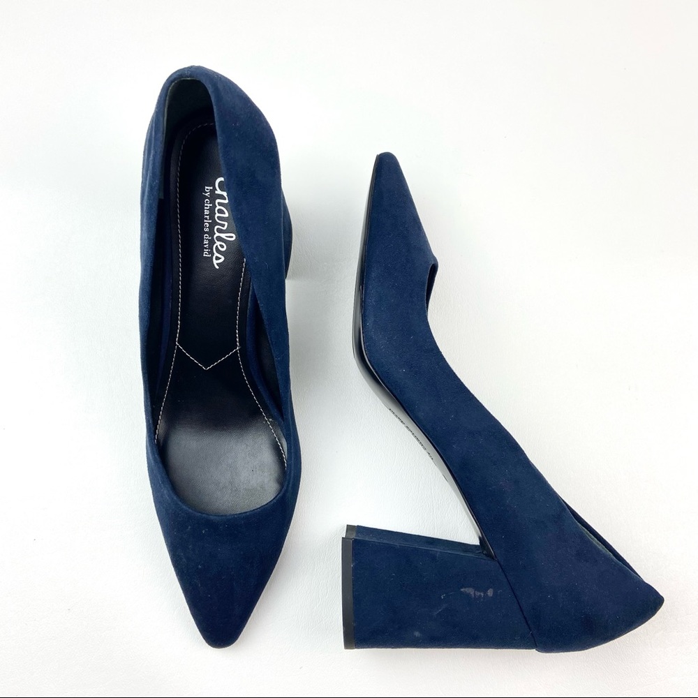 Charles By Charles David Navy Heels